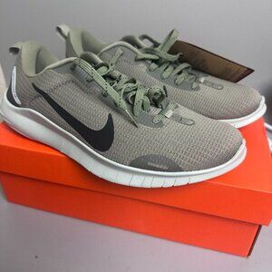 Nike Flex Experience 12 Running Shoes Light‎ Army Black WOMEN 10 MEN 8.5